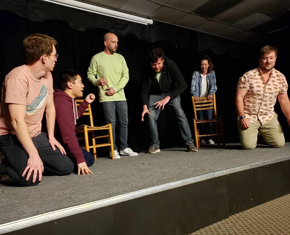 Bold students at play